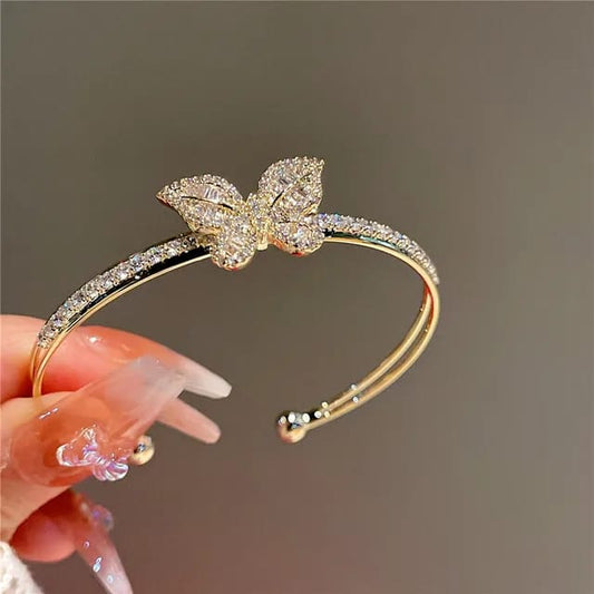 Luxury Zircon Butterfly Bracelet