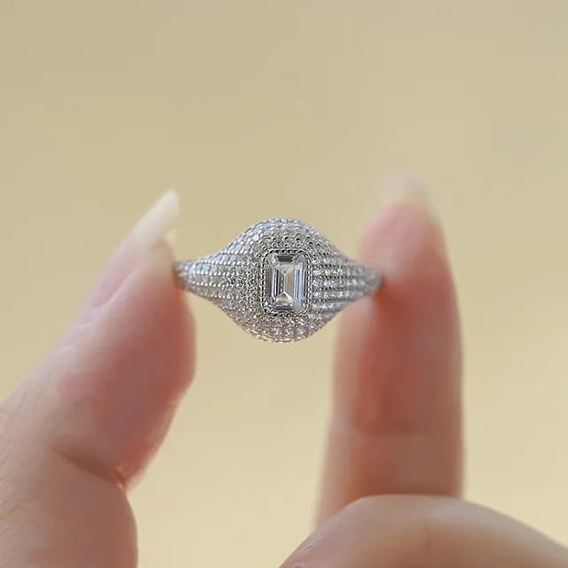 Starlit 925 Sterling Silver Zircon Ring (LIMITED EDITION)