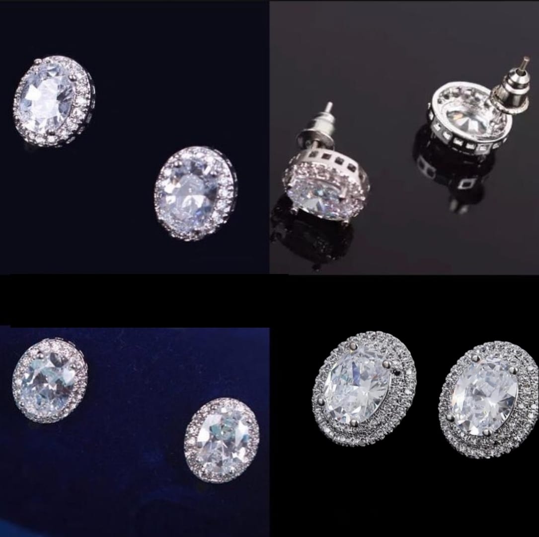 Micro Pave AAA Zircon Stud