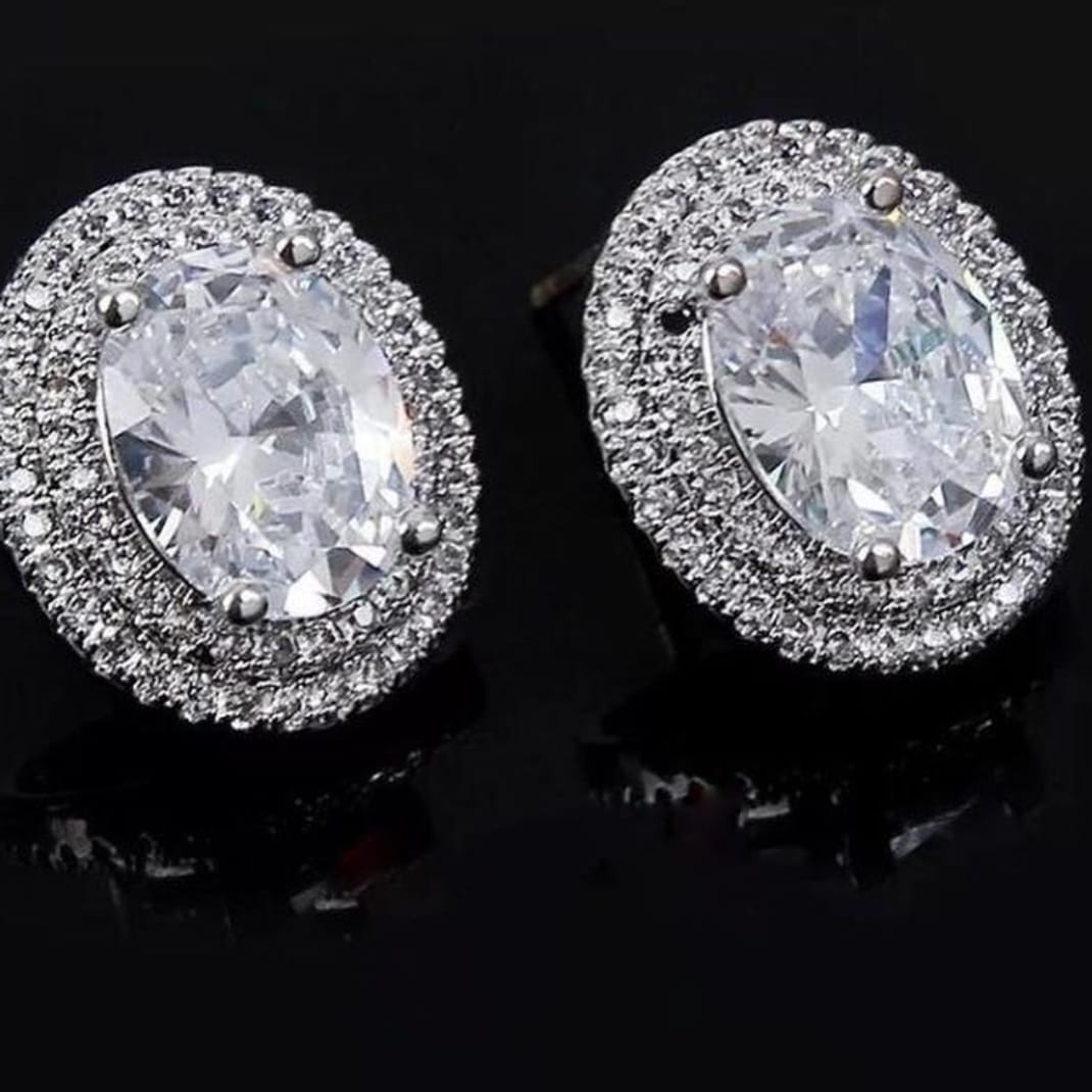 Micro Pave AAA Zircon Stud